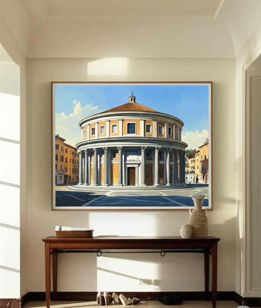 Timeless Roman Temple Grandeur