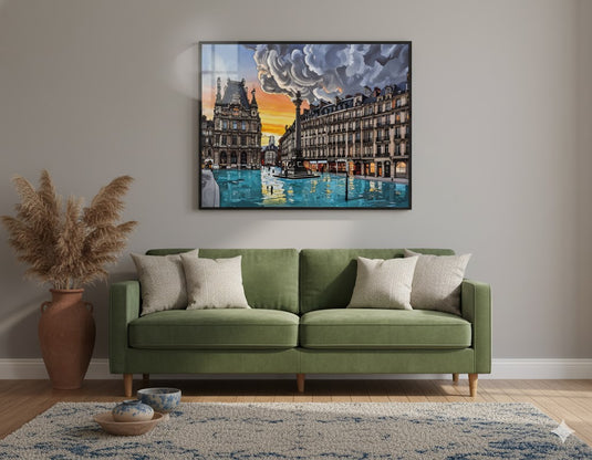 Parisian Sunset Dreamscape