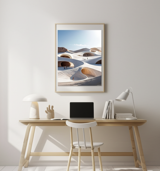 Desert Serenity: Architectural Dunes