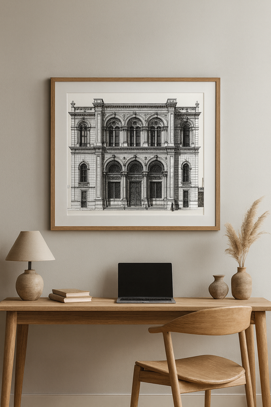 Timeless Grandeur Architectural Print