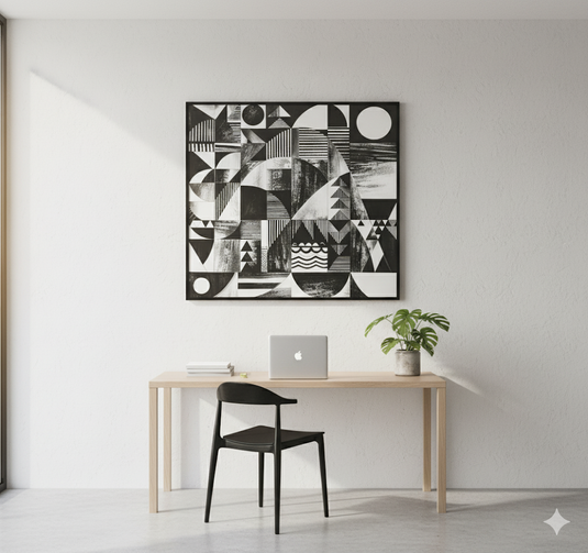 Abstract Monochrome: Intersecting Forms