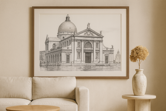 Venetian Grandeur: Basilica Sketch