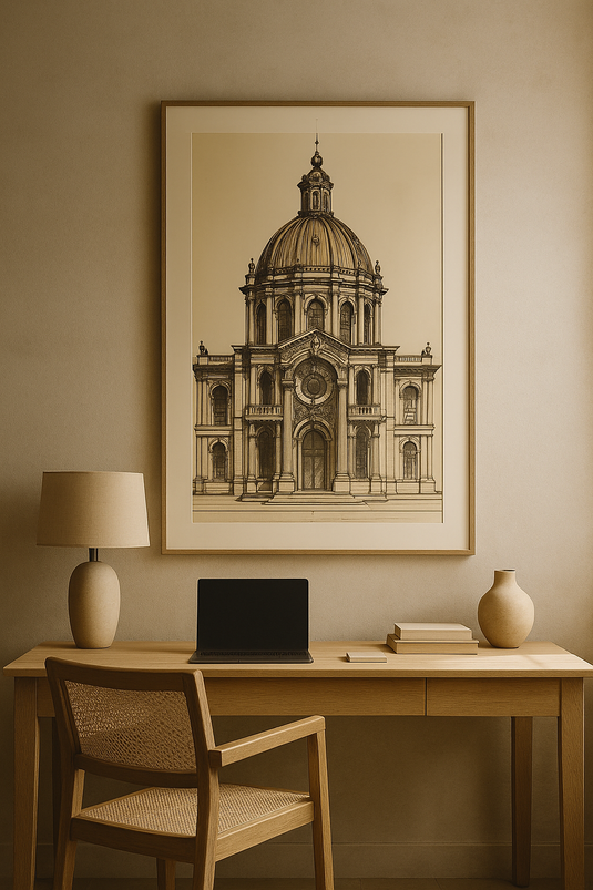 Grand Dome Architectural Sketch