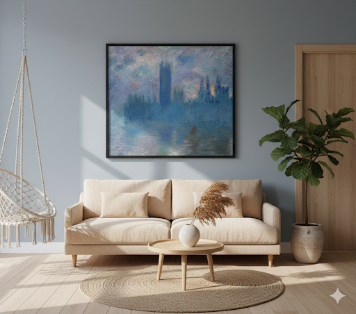 Monet- Houses Of Parliament London, 1890