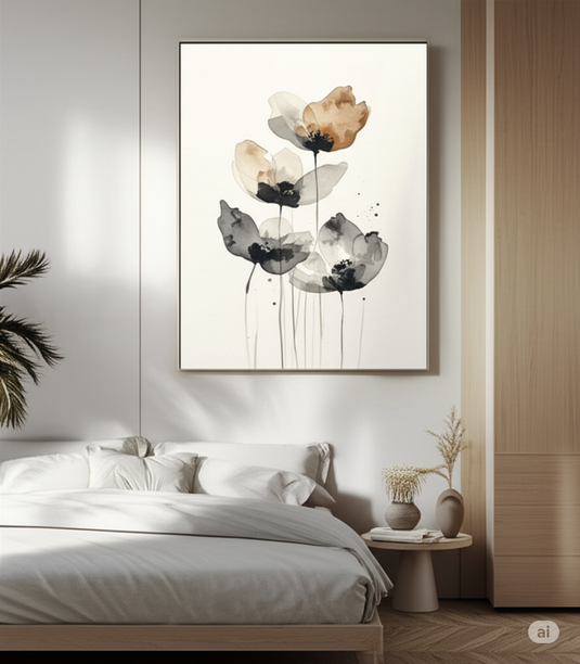 Ethereal Bloom Watercolor Trio