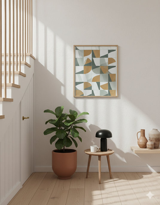 Earthy Abstract Swirls