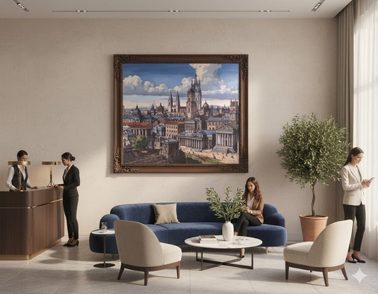 Old European Cityscape Charm