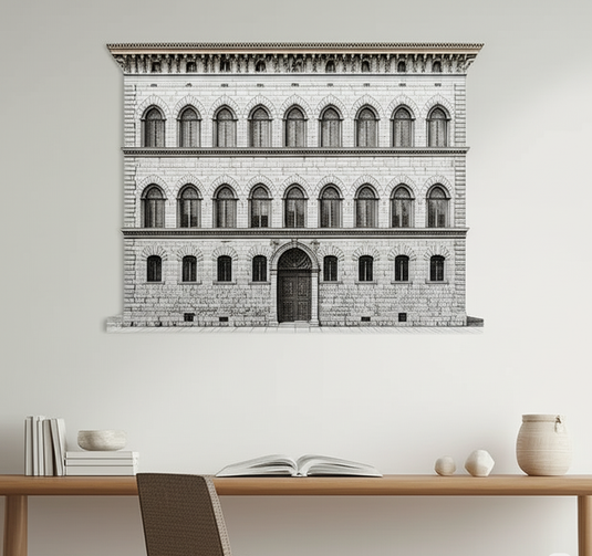 Baroque Archway: Timeless Architectural Grandeur