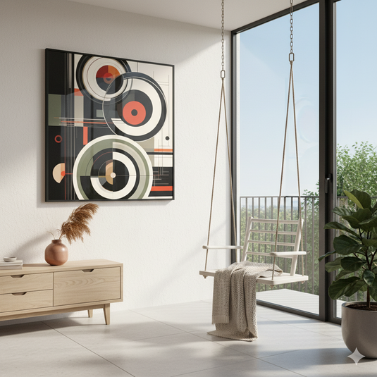 Abstract Circles in Modern Harmony