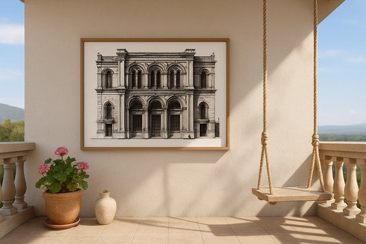 Timeless Grandeur Architectural Print