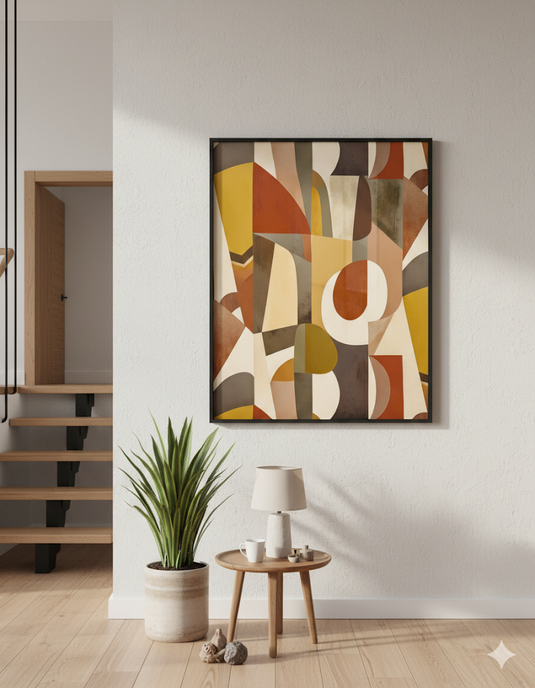 Mid-Century Modern Earth Tones