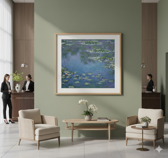 Monet- Water Lilies, 1907_1