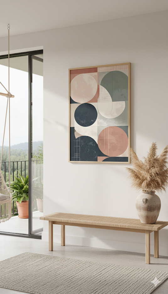 Abstract Serenity: Geometric Harmony