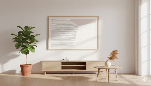 Serene Hues: Minimalist Harmony