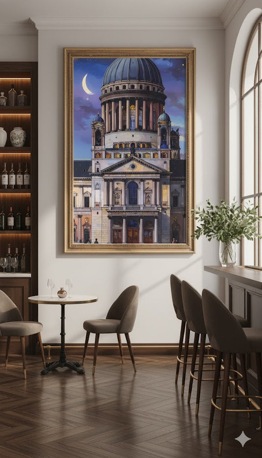 Nightfall over the Grand Basilica