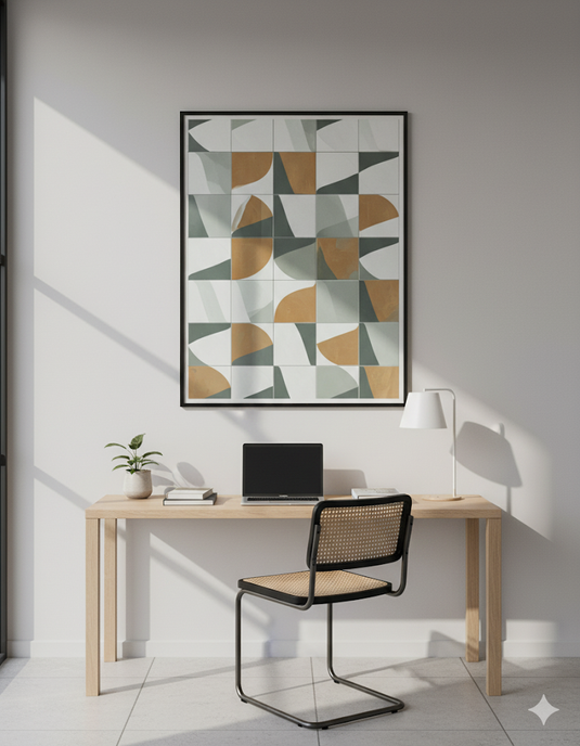 Earthy Abstract Swirls