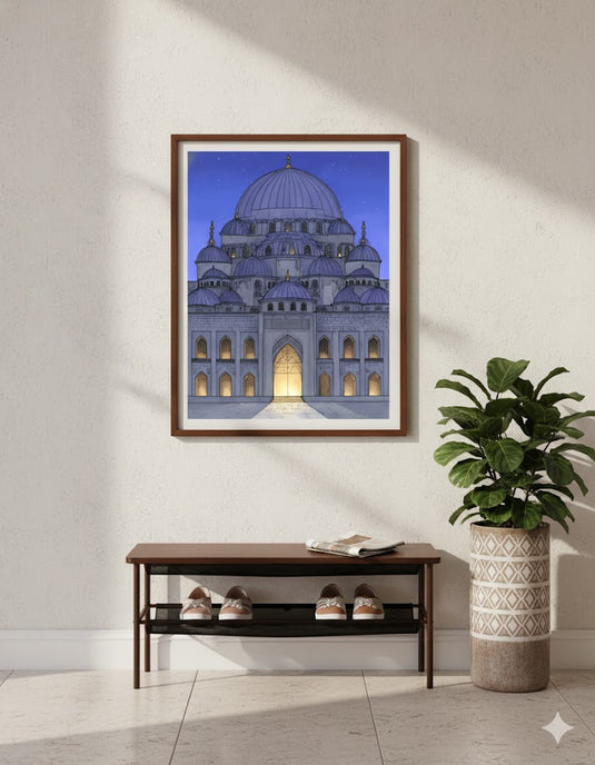 Twilight Serenity at the Grand Mosque
