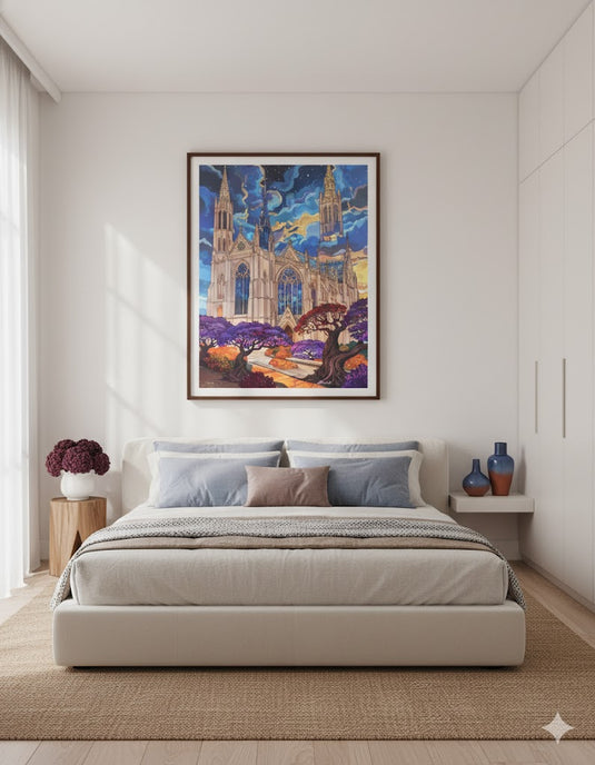 Celestial Cathedral Under Twilight Skies