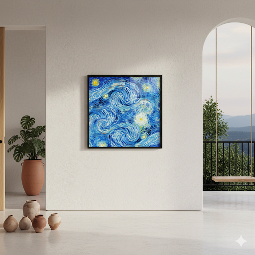 Van Gogh- Stary Night, 1889