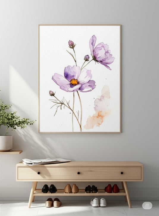 Lilac Dreams Watercolor Bloom