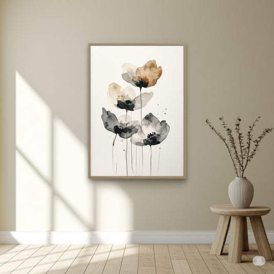 Ethereal Bloom Watercolor Trio