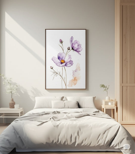 Lilac Dreams Watercolor Bloom