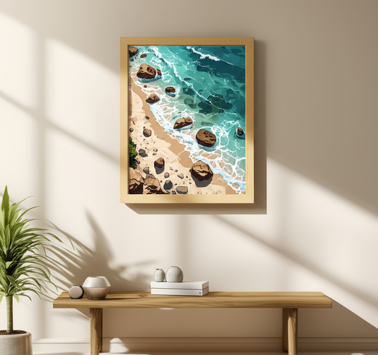 Coastal Breeze and Waves