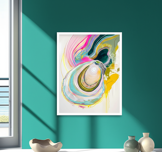 Coastal Radiance Abstract Oyster