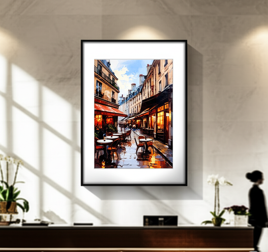 Rue de Paris: Evening Glow