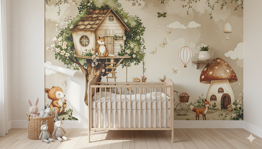 Whimsical Forest Friends Treehouse Adventure