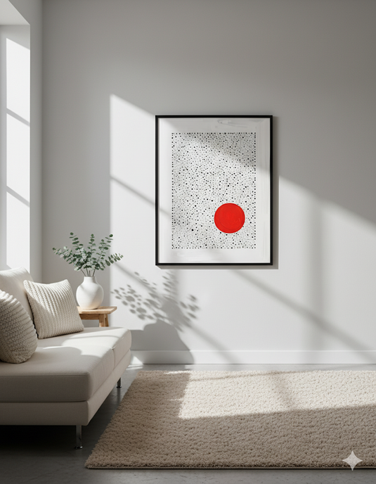 Red Dot in a Dotted Field