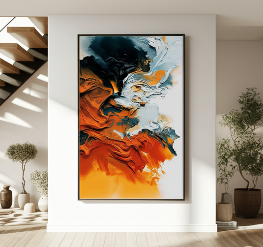 Ember & Stone Abstract Swirls