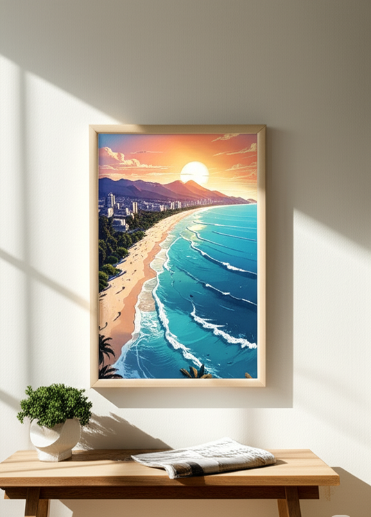 Coastal Sunset Serenity