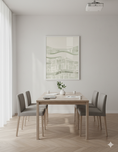 Serene Waves of Urban Calm