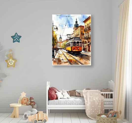 Lisbon Tram: Sunny Streets