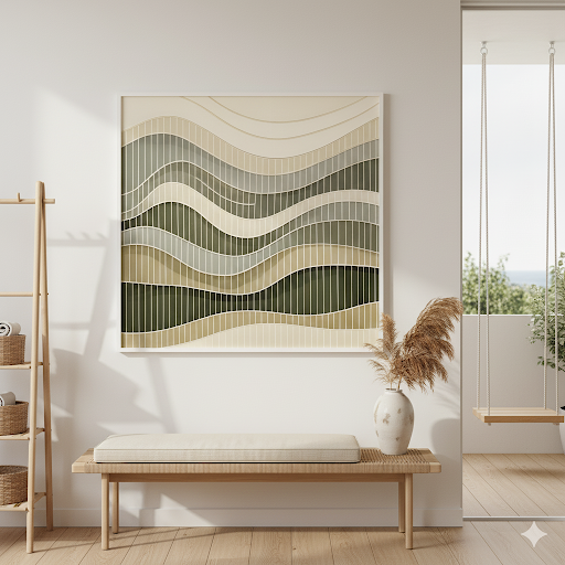 Woven Serenity: Earth Tones