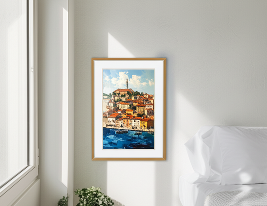 Adriatic Charm: Coastal Townscape