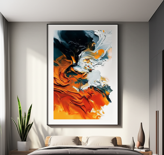 Ember & Stone Abstract Swirls