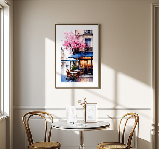 Spring Café in Paris