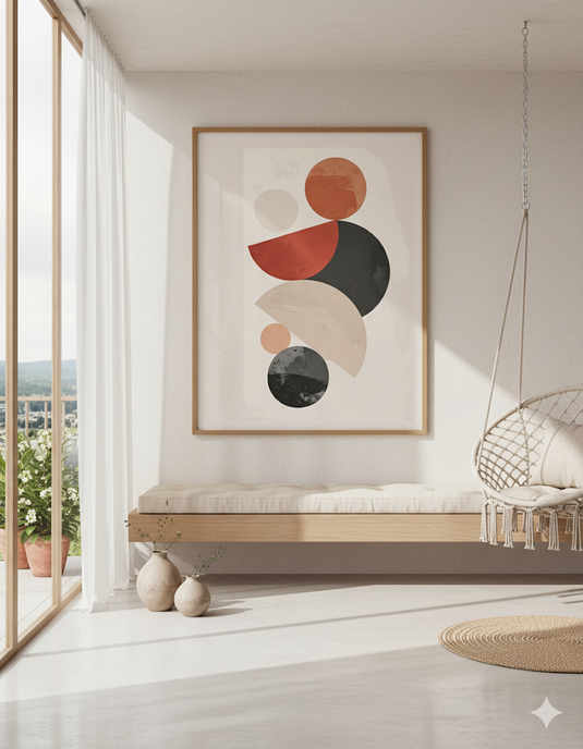 Balanced Forms: Abstract Geometric Art