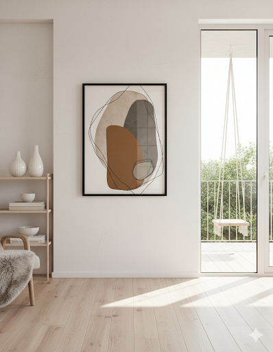 Earthy Abstract Harmony