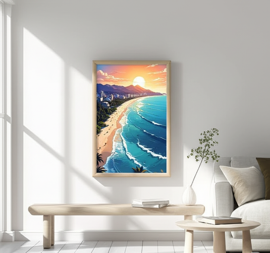 Coastal Sunset Serenity