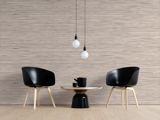 Earthy Stripes Serenity Wallpaper