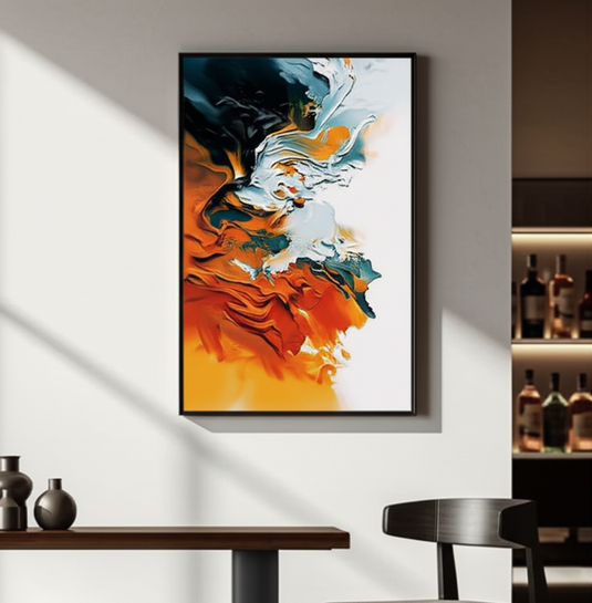 Ember & Stone Abstract Swirls