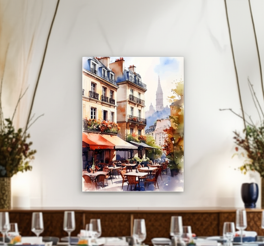 Parisian Cafe Charm