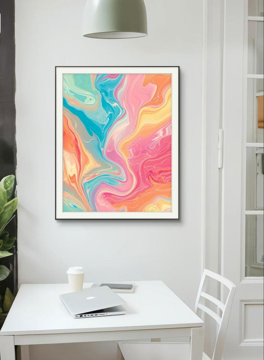 Vibrant Marble Dream