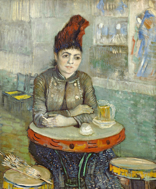 Van Gogh- Woman In The Cafe Tambourin, 1887