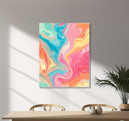 Vibrant Marble Dream