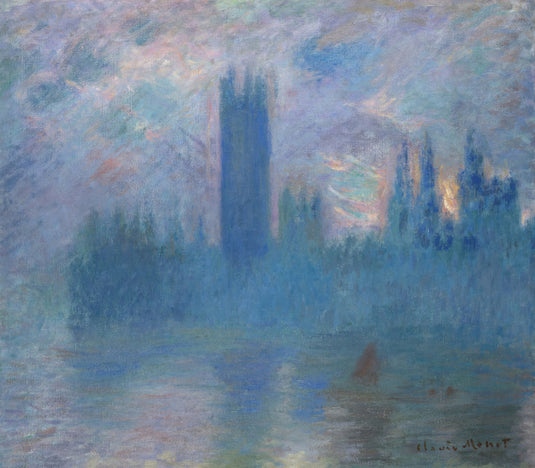 Monet- Houses Of Parliament London, 1890