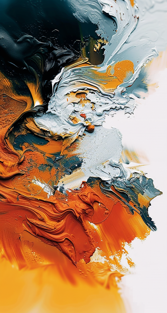 Ember & Stone Abstract Swirls